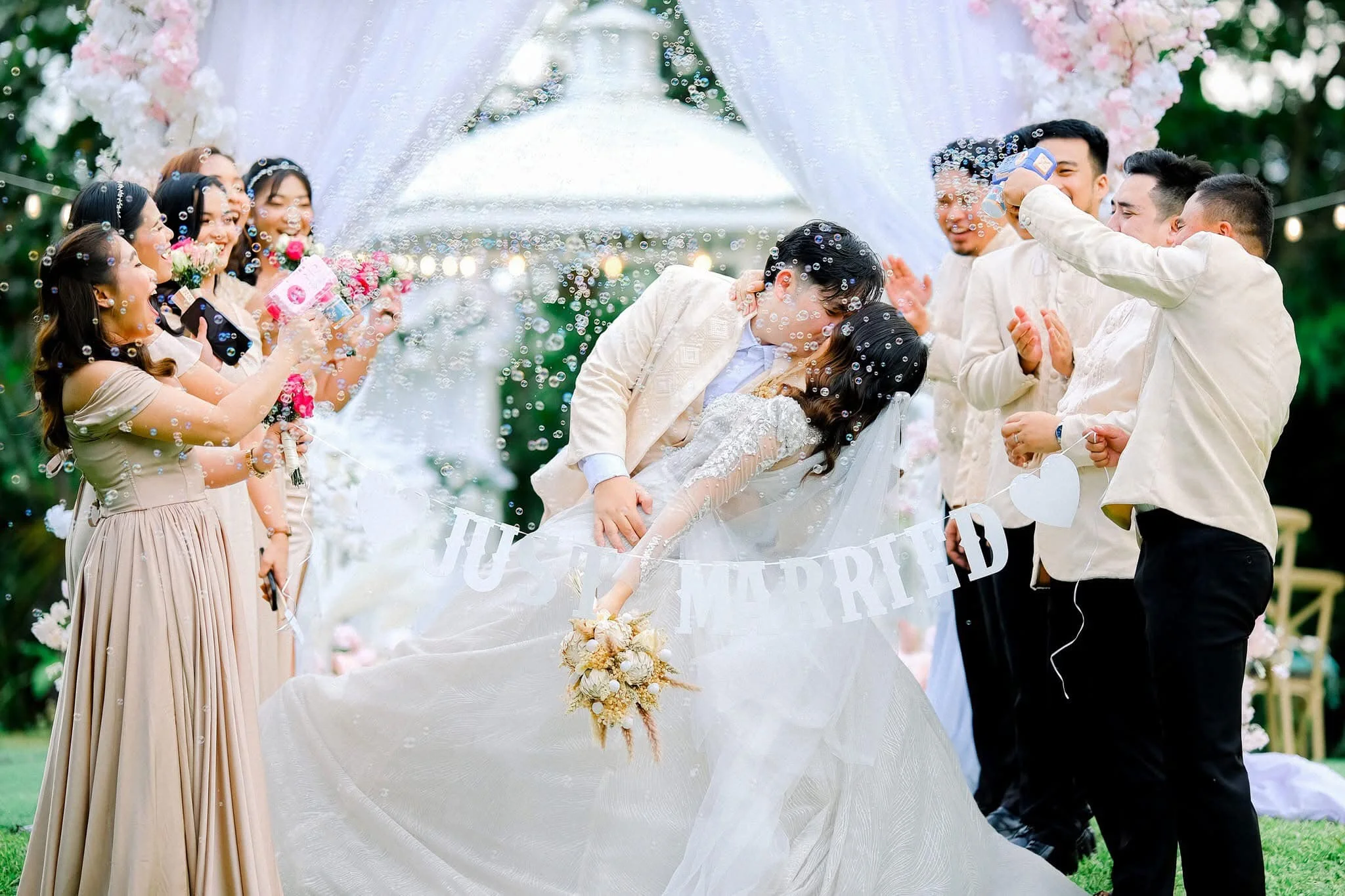 Destination wedding venue in Davao City styled by Events by Ms. A wedding coordinator