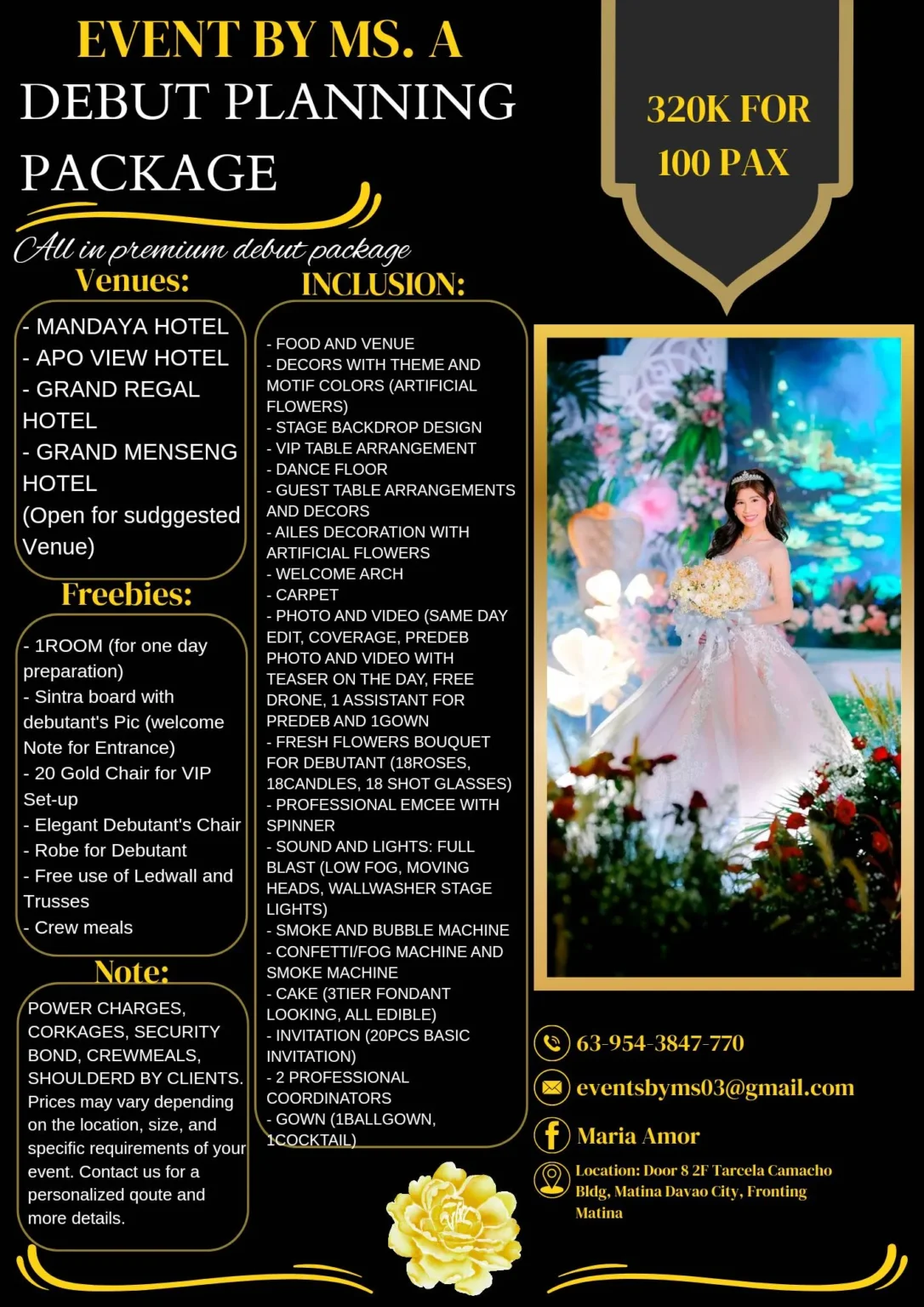 All-in Premium Debut Package