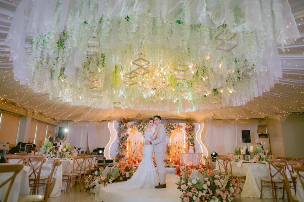 Elegant wedding table styling and décor in Davao City by Events by Ms. A