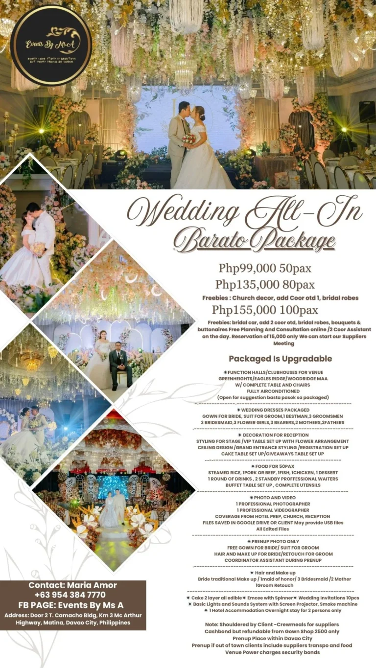 Wedding All-in Barato Package